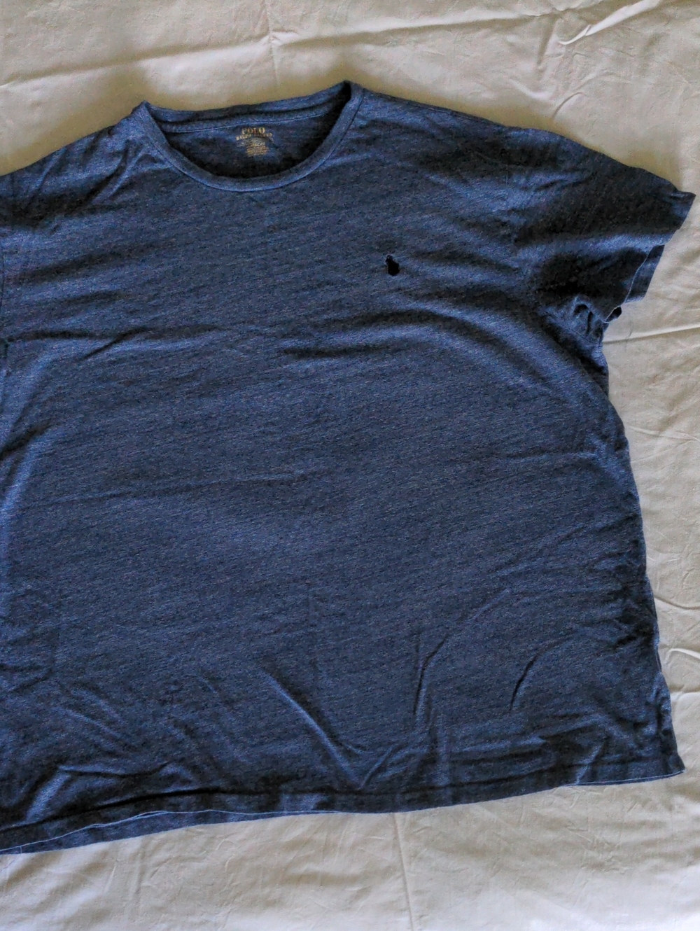 Polo by Ralph Lauren Heather Navy Crew Neck Tee